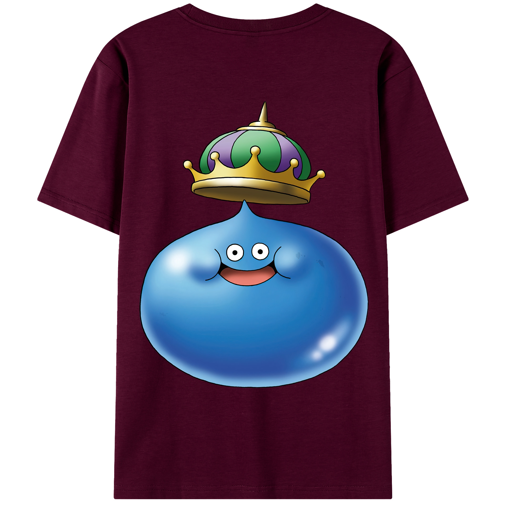 （画像用） ドラゴンクエスト Doragon Kuesuto Dragon Quest レディース半袖Tシャツ(バックプリント)